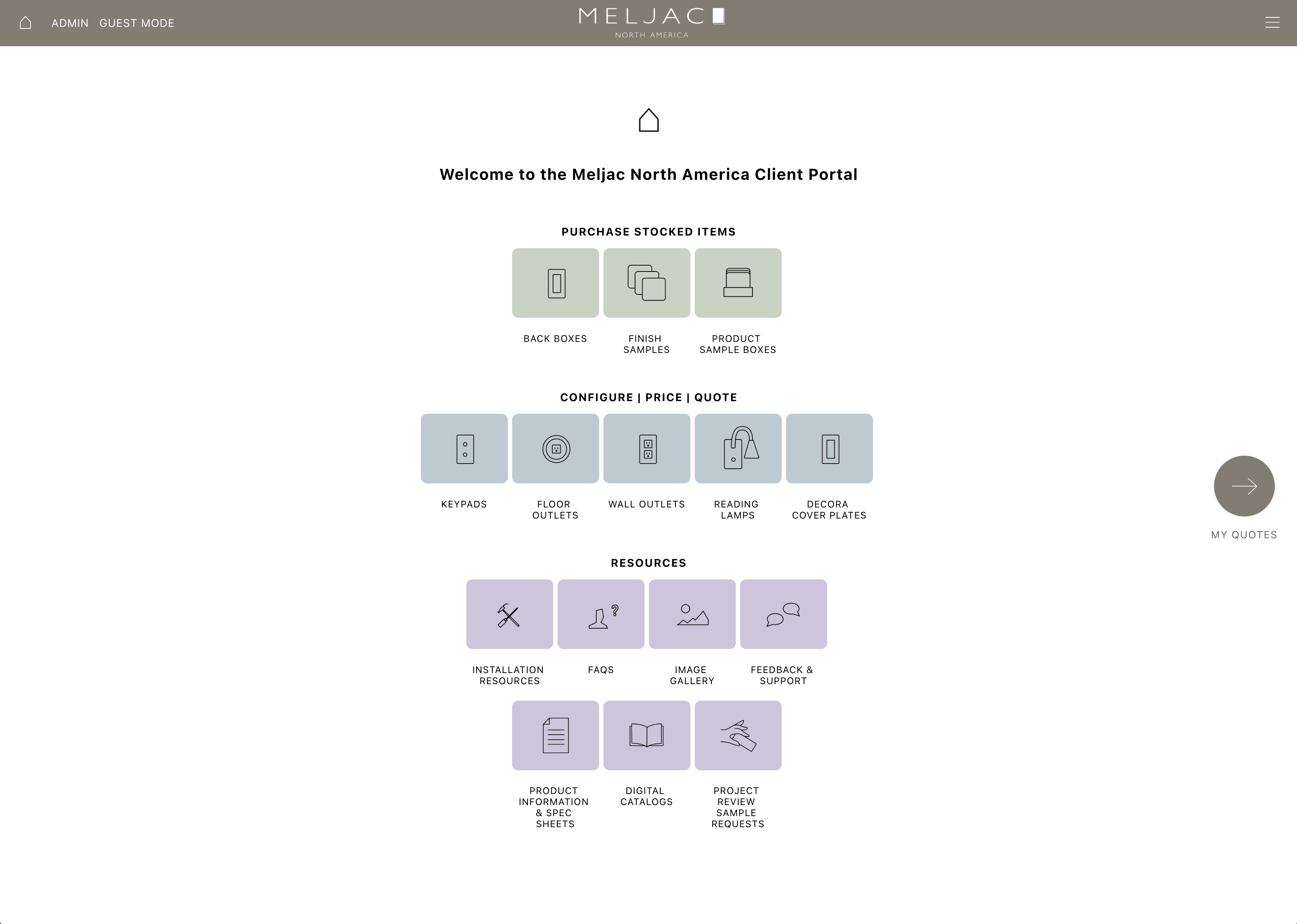 A screen shot of the homepage of a website.
